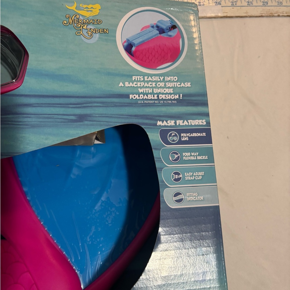 Body Glove Mermaid Monofin and Mask NIB - Picture 4 of 11